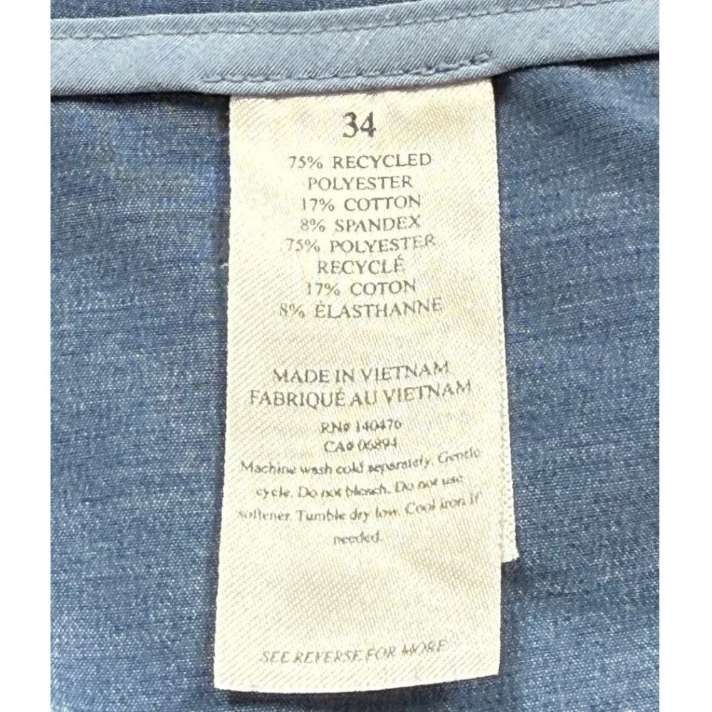 Faherty Mens All Day Shorts Size 34 Hybrid Quick Dry Performance Gorpcore
